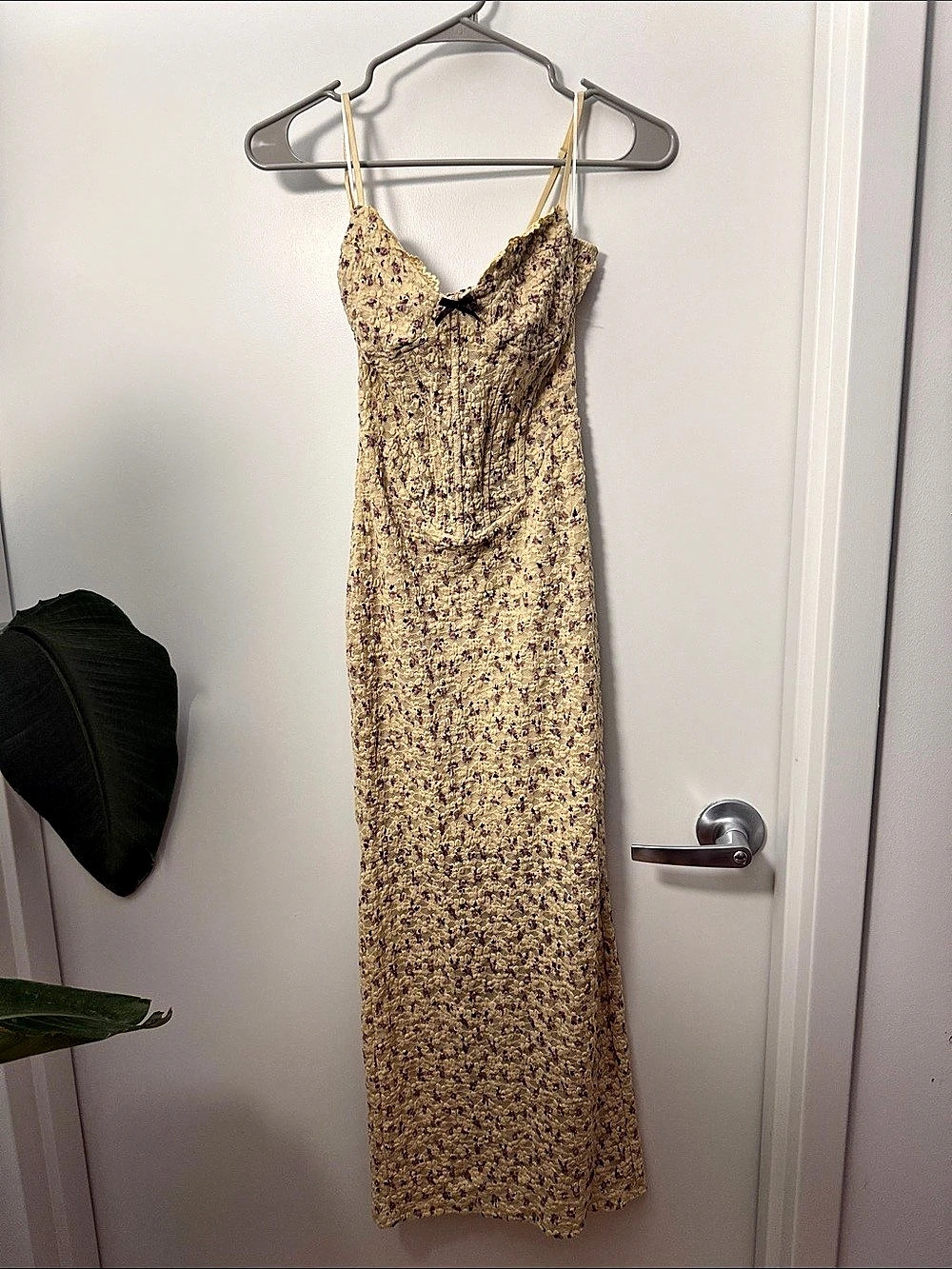 Bear Dance D442 DRESS Floral Maxi Dress Size Small NWT